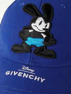 Givenchy - Disney Oswald Logo-Embroidered Cotton-Twill Baseball Cap