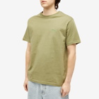 Dime Men's Classic Small Logo T-Shirt in Army Green
