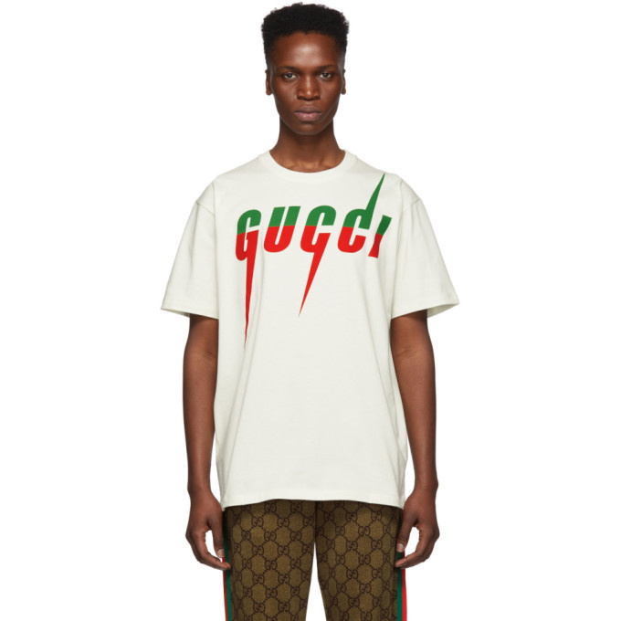 Photo: Gucci Off-White Logo T-Shirt