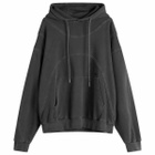 END. x Anglan Parachute Pullover Hoodie in Dark Grey