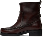Stefan Cooke Red Ankle Chelsea Boots