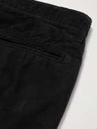 MASSIMO ALBA - Vela Cotton-Corduroy Shorts - Black