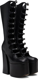 Marc Jacobs Black 'The Kiki Knee-High' Boots