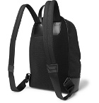 Berluti - Volume Leather-Trimmed Nylon Backpack - Black