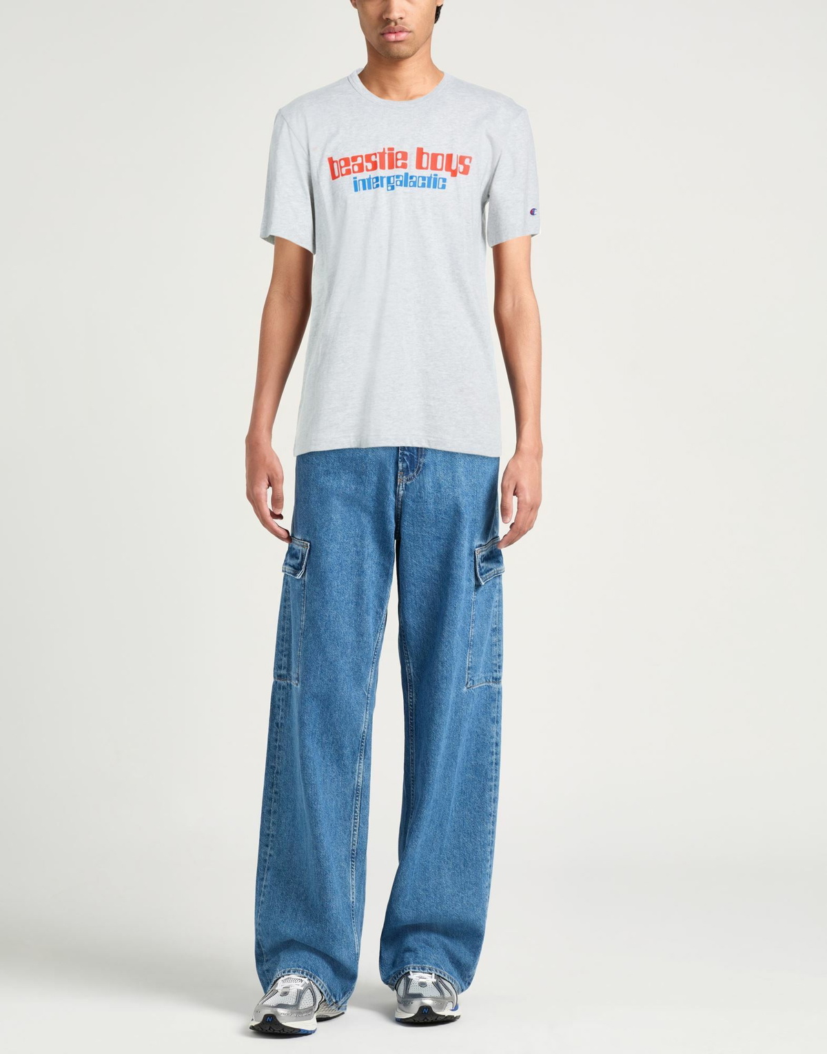 Champion Mens T-shirt Light in Grey