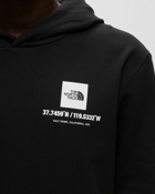 The North Face Coordinates Hoodie Black - Mens - Hoodies