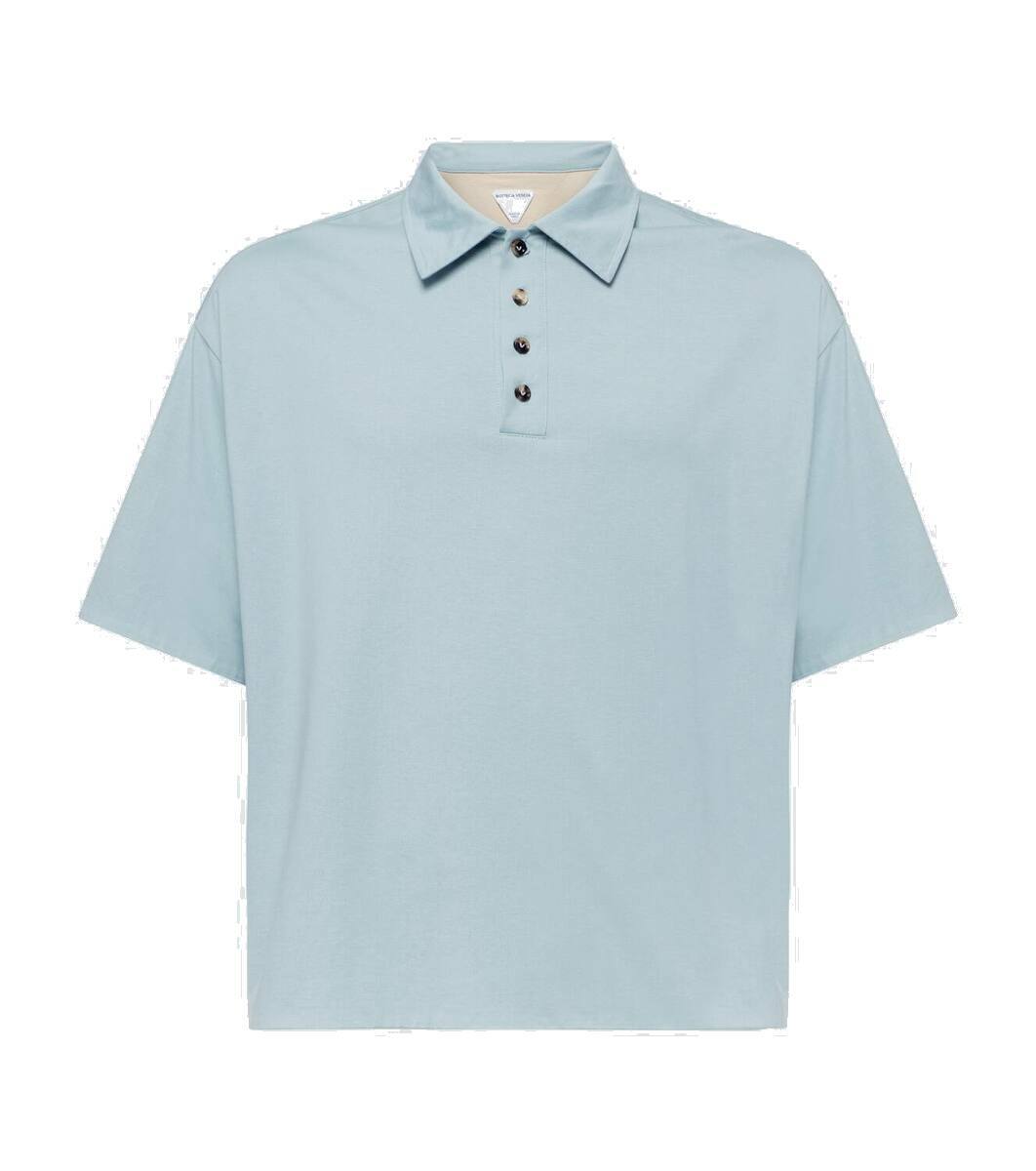 Tシャツ・カットソー BOTTEGA VENETA Midnight Blue Cashmere Polo Shirt Bottega Veneta Midnight Blue Cashmere Polo Shirt | italist