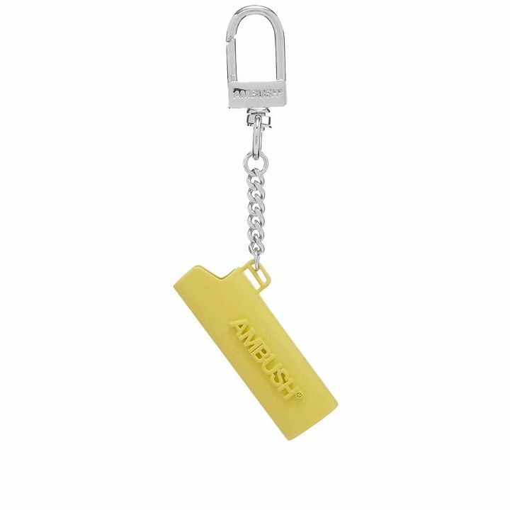 Photo: Ambush Logo Lighter Keychain in Chain