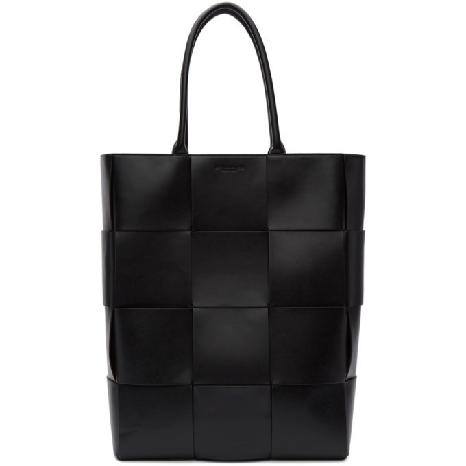 Photo: Bottega Veneta Black Leather Urban Tote