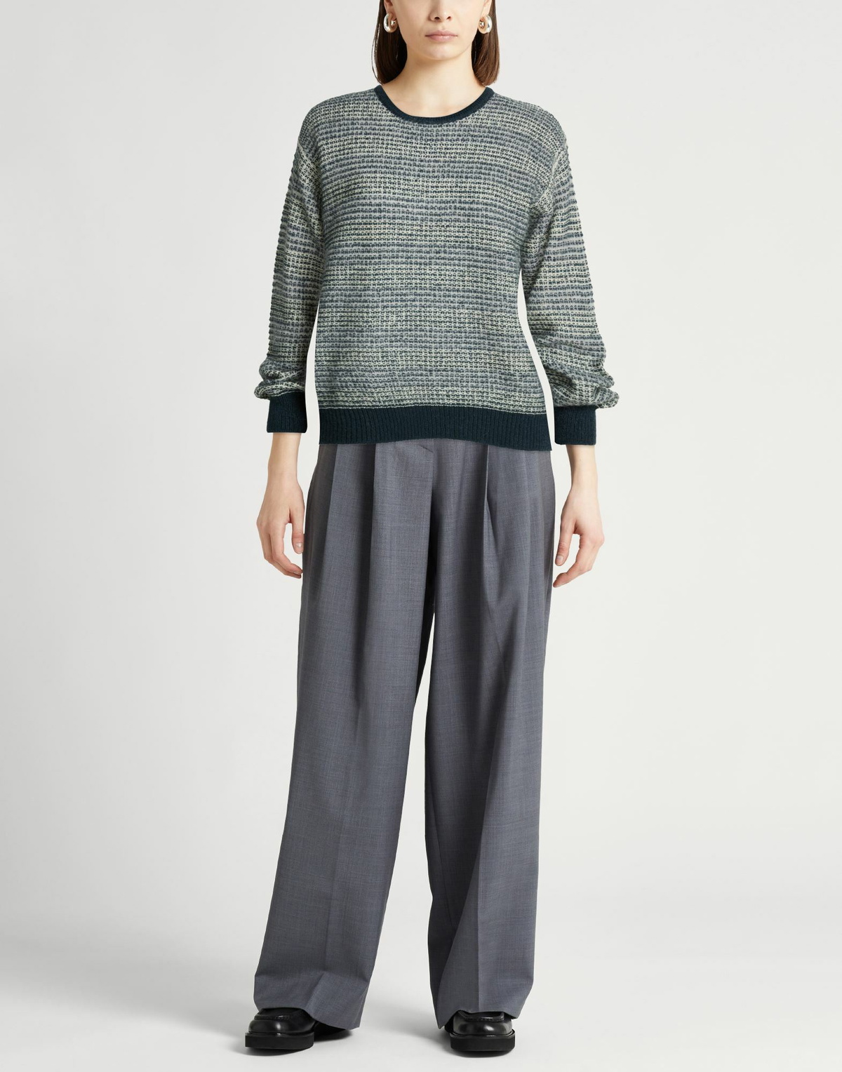 Crossley Womens Sweater in Deep teal