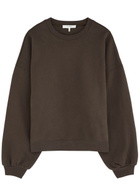 Frame Travel Cotton-blend Sweatshirt Dark Brown