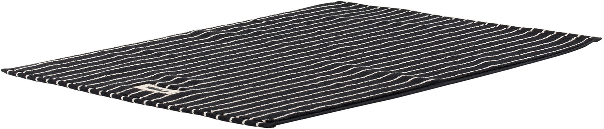Tekla Black Terry Bath Mat