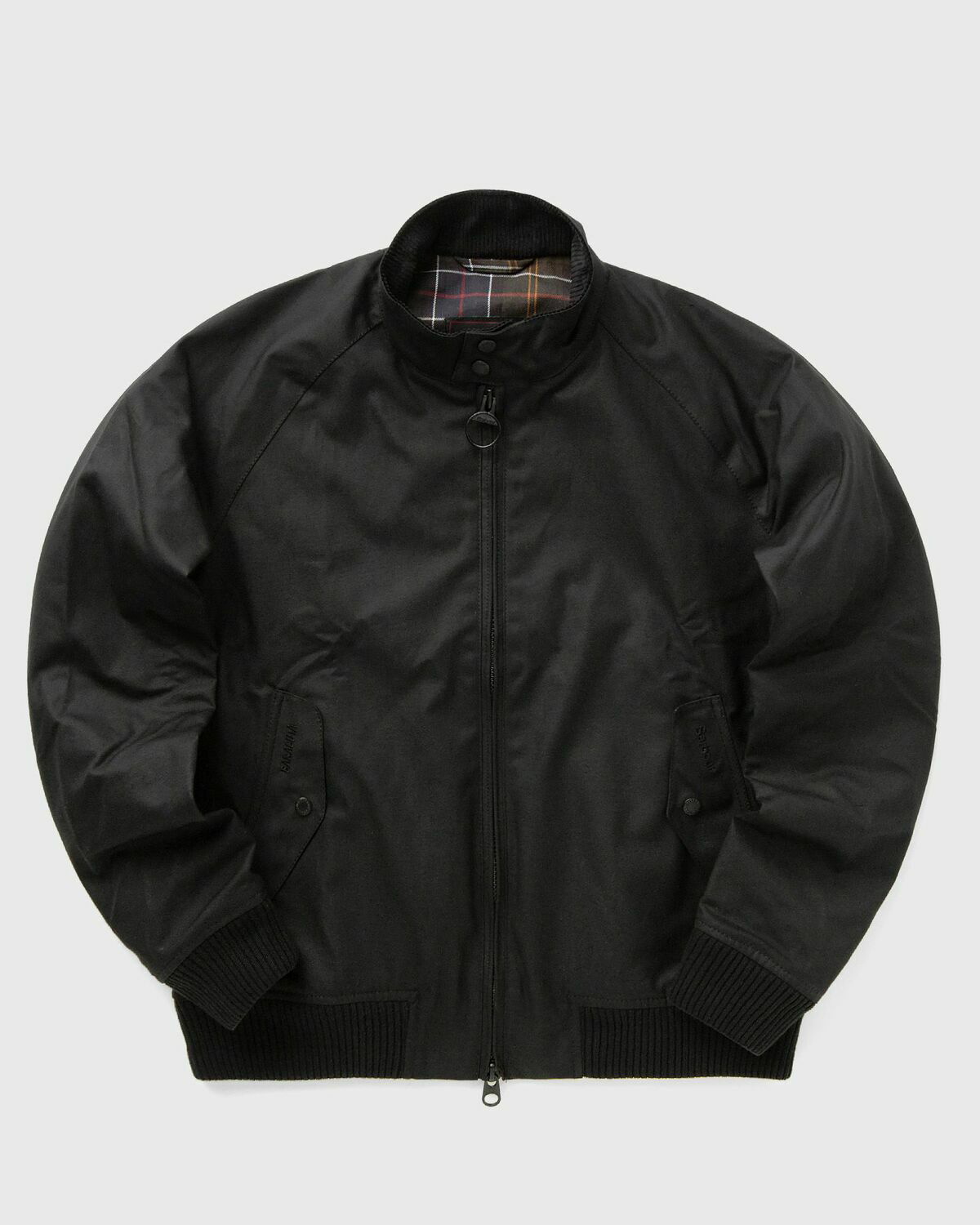 Black barbour shops bomber jacket