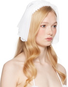 DU CIEL SSENSE Exclusive Bridal Capsule Dragee Mini Veil