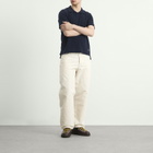 Universal Works Men's Piquet Vacation Polo in Bright Navy