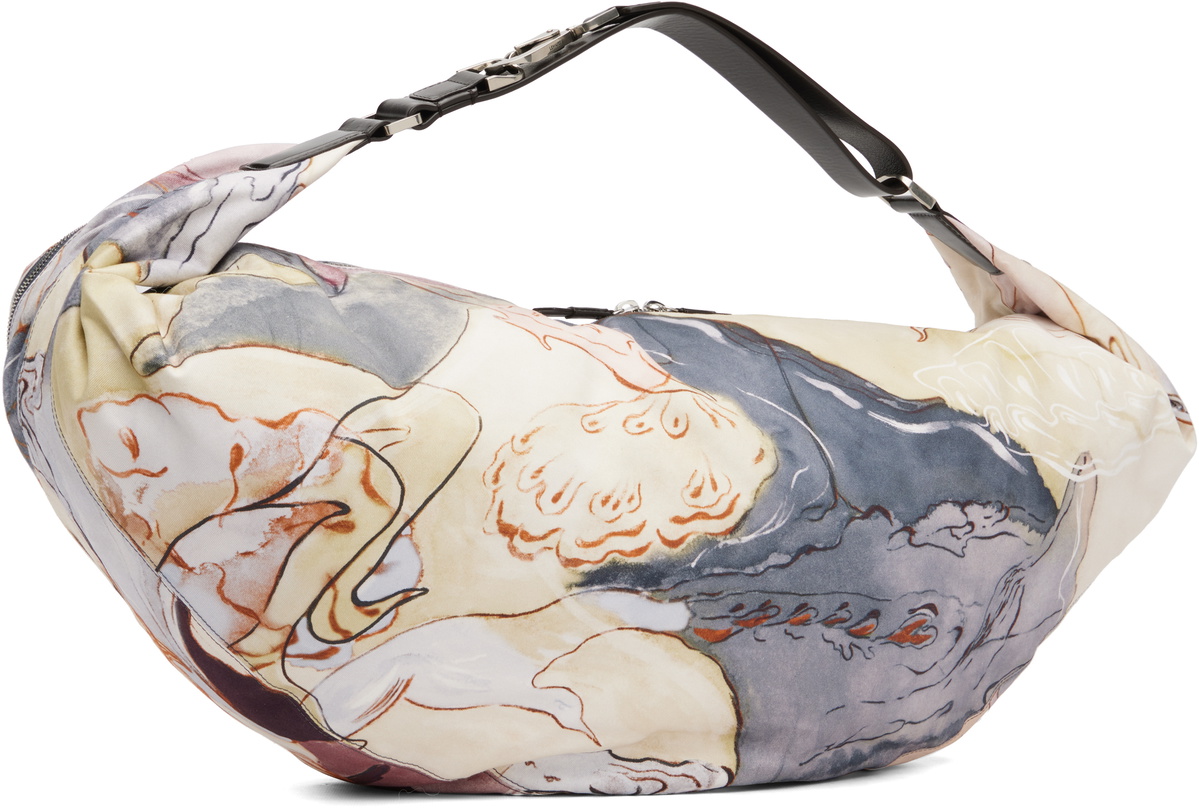 LEMAIRE Multicolor XL Quiver Clip Bag