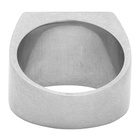 Maison Margiela Silver 4-Stitches Ring