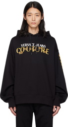 Versace Jeans Couture Black Chain Hoodie