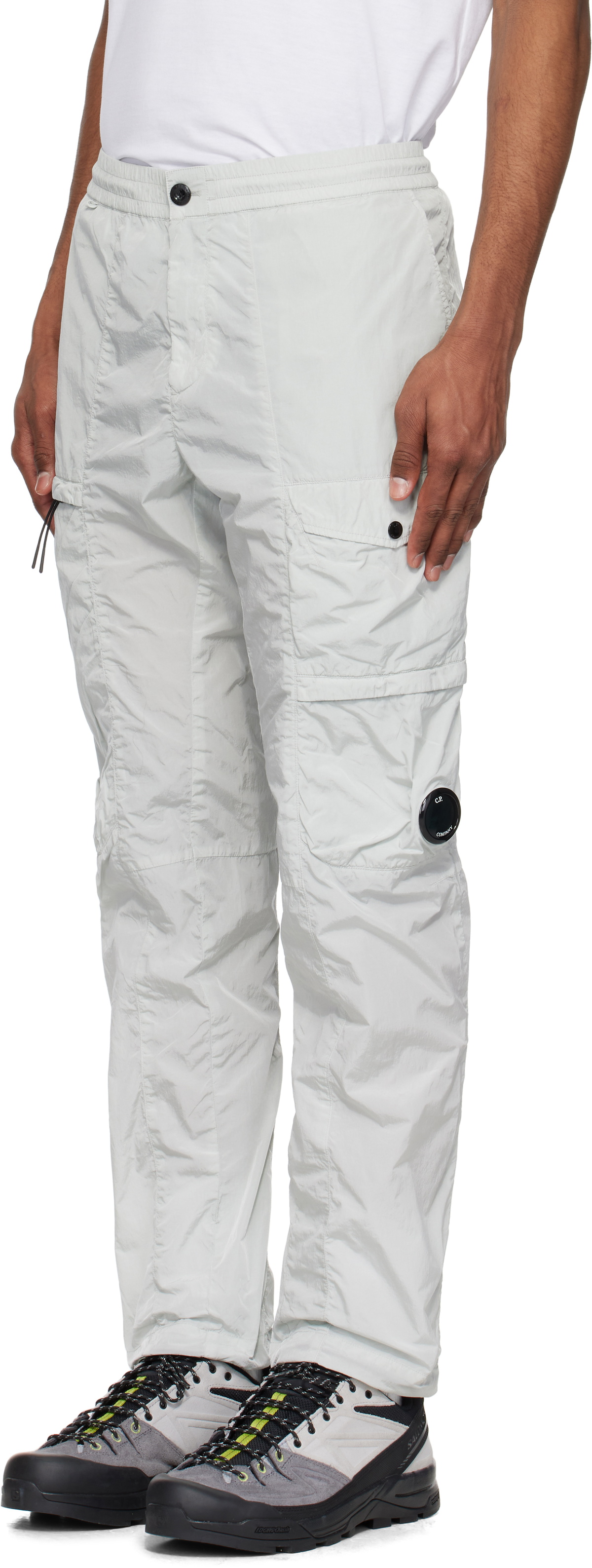 C.P. Company Blue Chrome-R Lens Cargo Pants C.P. Company