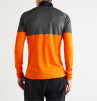 Kjus - Race Colour-Block Stretch-Jersey Half-Zip Ski Mid-Layer - Orange