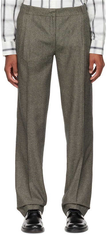 Photo: Coperni Brown Tailored Trousers