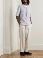 Officine Générale - Paolo Tapered TENCEL™ Lyocell-Twill Trousers - Neutrals