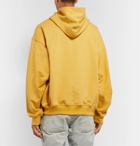 Fear of God - Oversized Loopback Cotton-Jersey Hoodie - Yellow