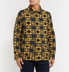 Freemans Sporting Club - Checked Cotton-Flannel Chore Jacket - Yellow