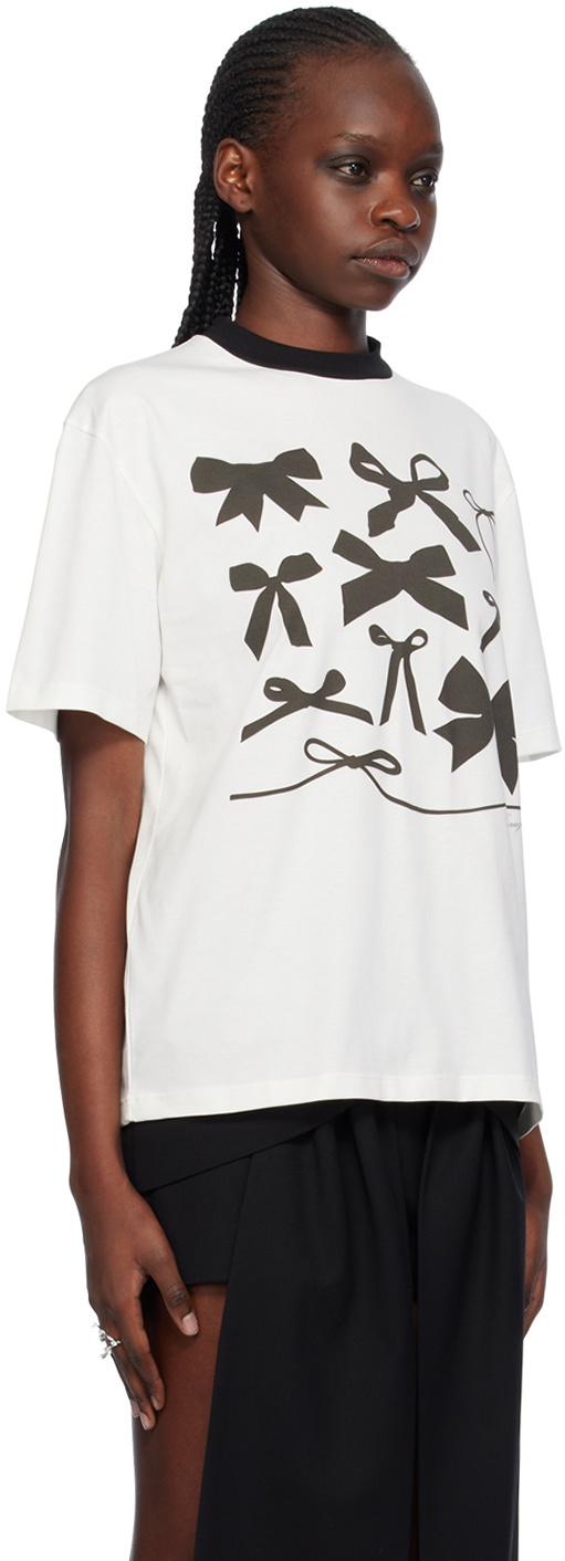 FIDAN NOVRUZOVA Off-White Graphic T-Shirt