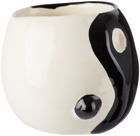 Degoey Planet Black & White Balanced Mug, 355 mL