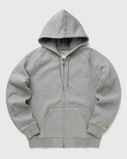 Carhartt Wip Hooded Chase Jacket Grey - Mens - Hoodies/Zippers