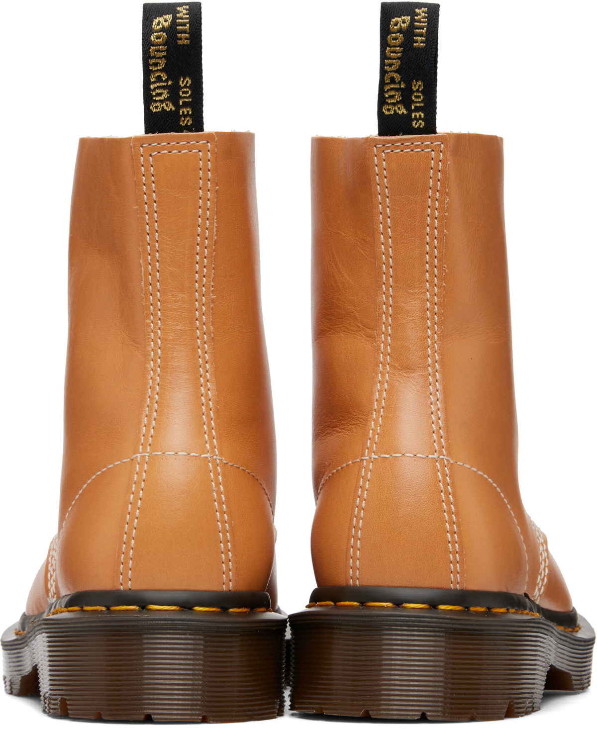 Dr. Martens Beige 1460 Pascal 8 Eye Boots