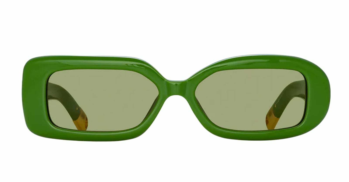 Jacquemus Rond Carre - Jade Green Sunglasses