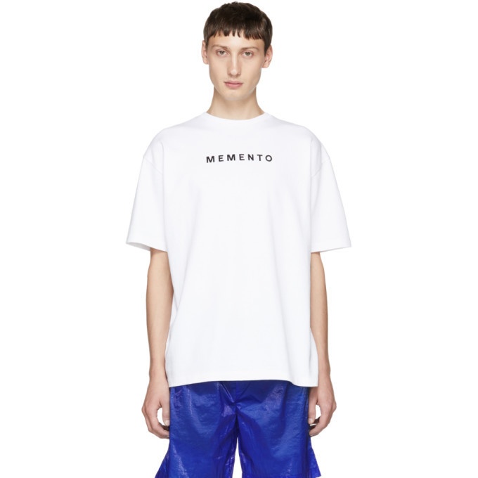 Photo: Filling Pieces White Graphic T-Shirt