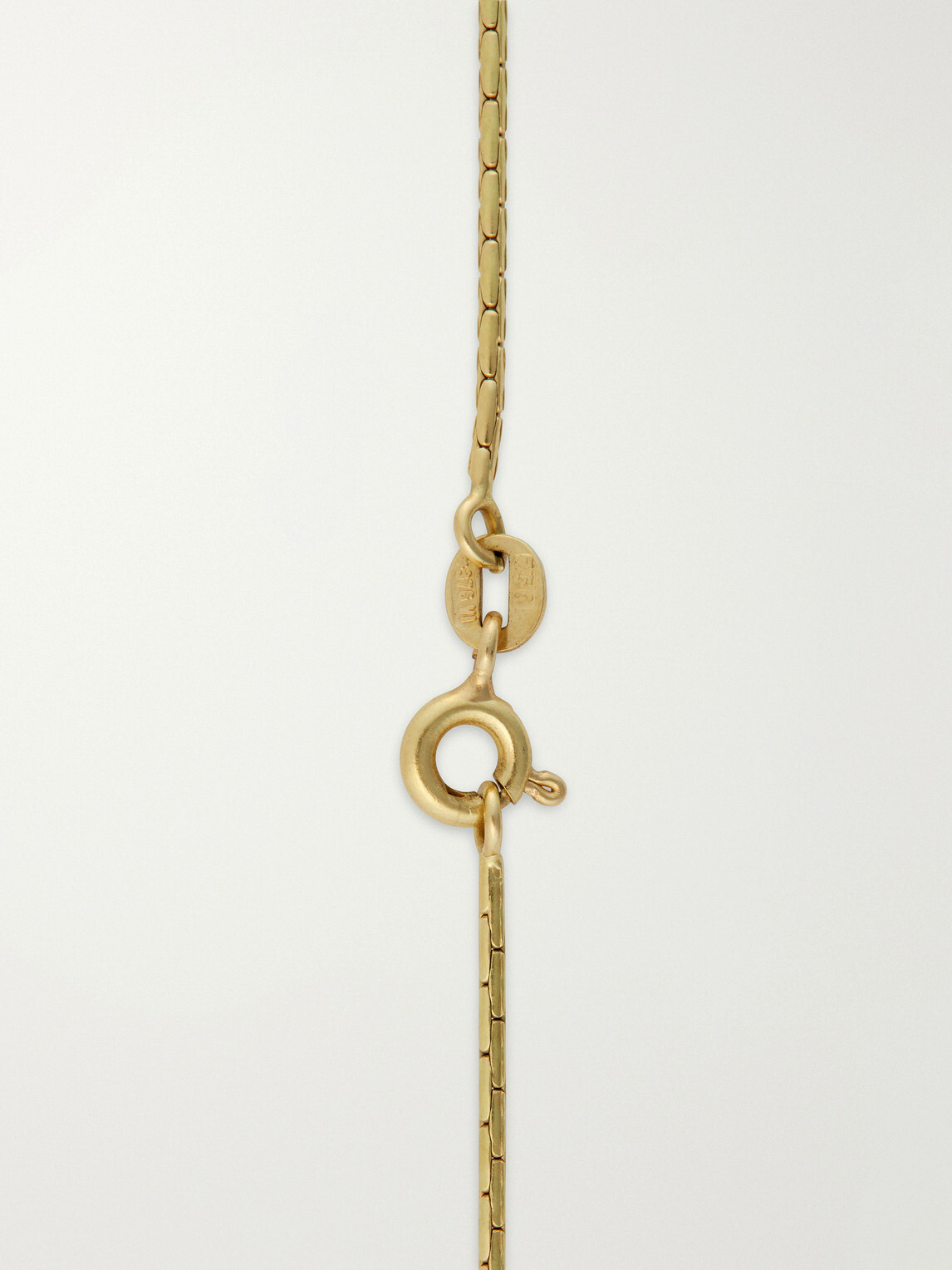 FOUNDWELL - Vintage 1970s 14-Karat Gold Necklace - Gold
