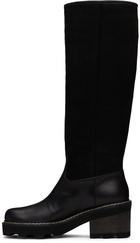 Gabriela Hearst Black Shearling Vylos Boots