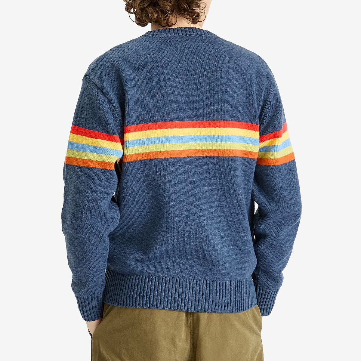Adsum Men's Stripe Sweater in Multi