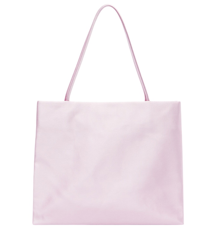 Photo: The Row Cecily Medium satin tote bag