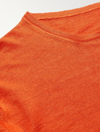 ANDERSON & SHEPPARD - Linen Sweater - Orange