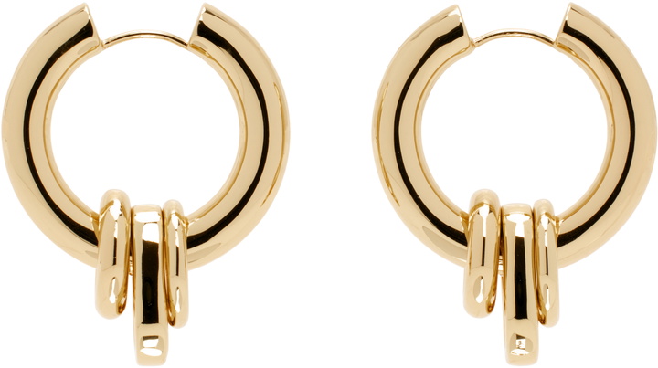 Photo: Laura Lombardi Gold Genna Earrings