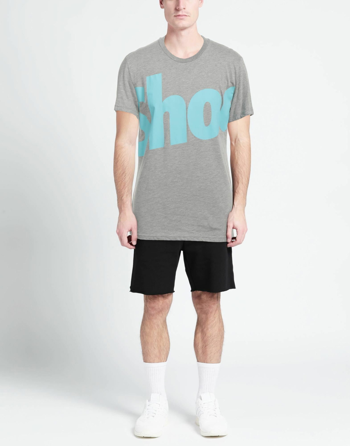 Shoe Mens T-shirt in Grey