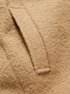 Deveaux - Jordan Wool-Blend Bouclé Car Coat - Brown