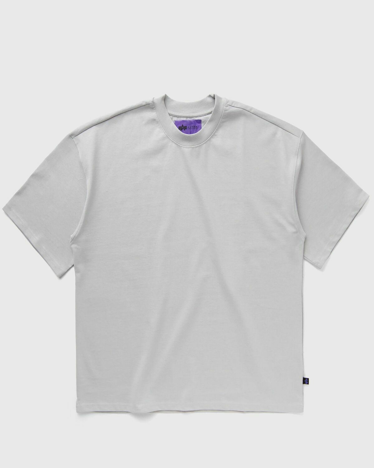 Alpha Industries Heavy Tee Uv Grey Shortsleeves
