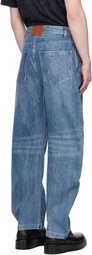 Alexander Wang Blue Rounded Jeans