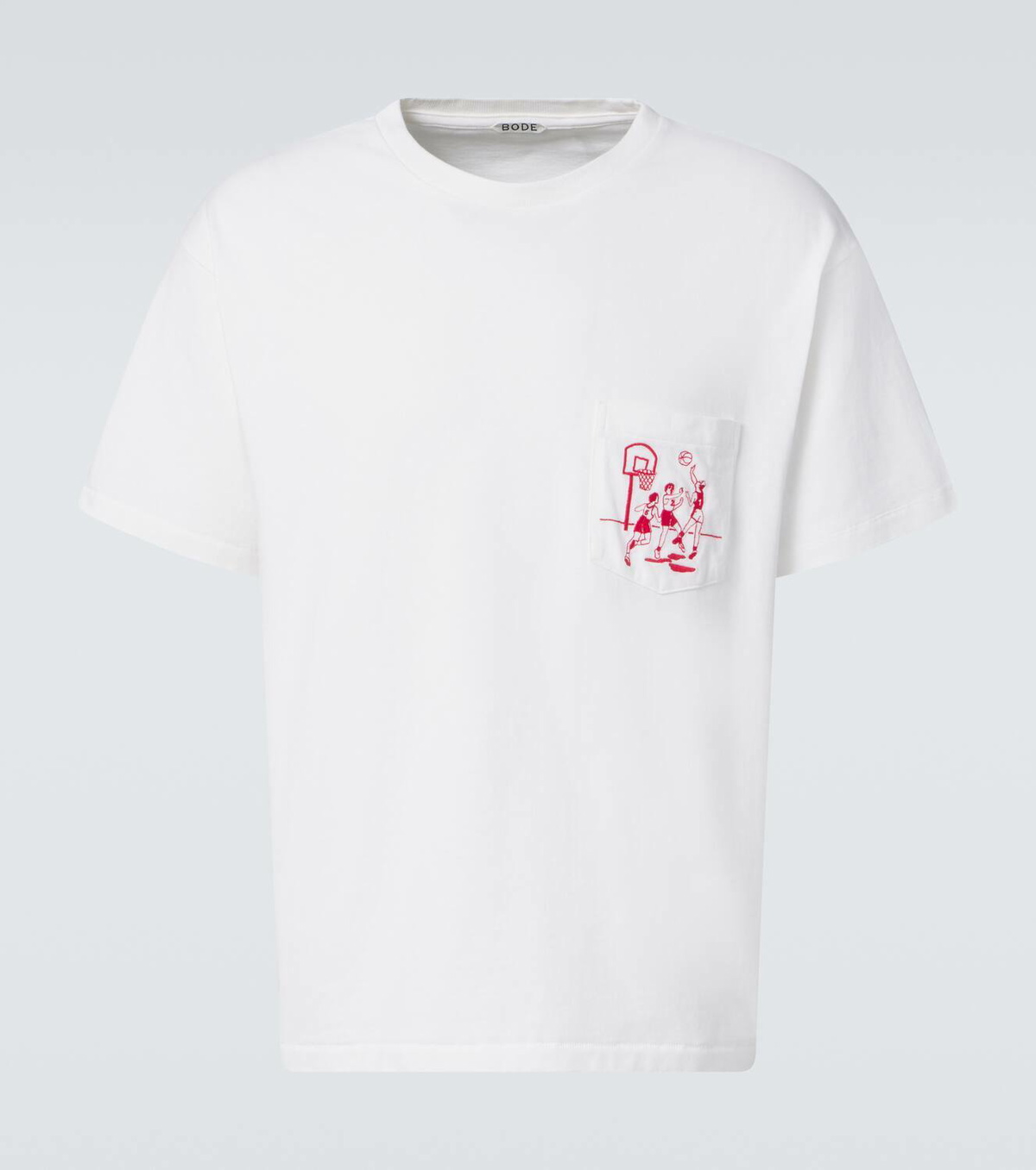 Bode Embroidered Hoop cotton T-shirt Bode