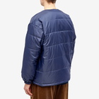 Neighborhood Men's Puff Down Shirt Jacket in Navy