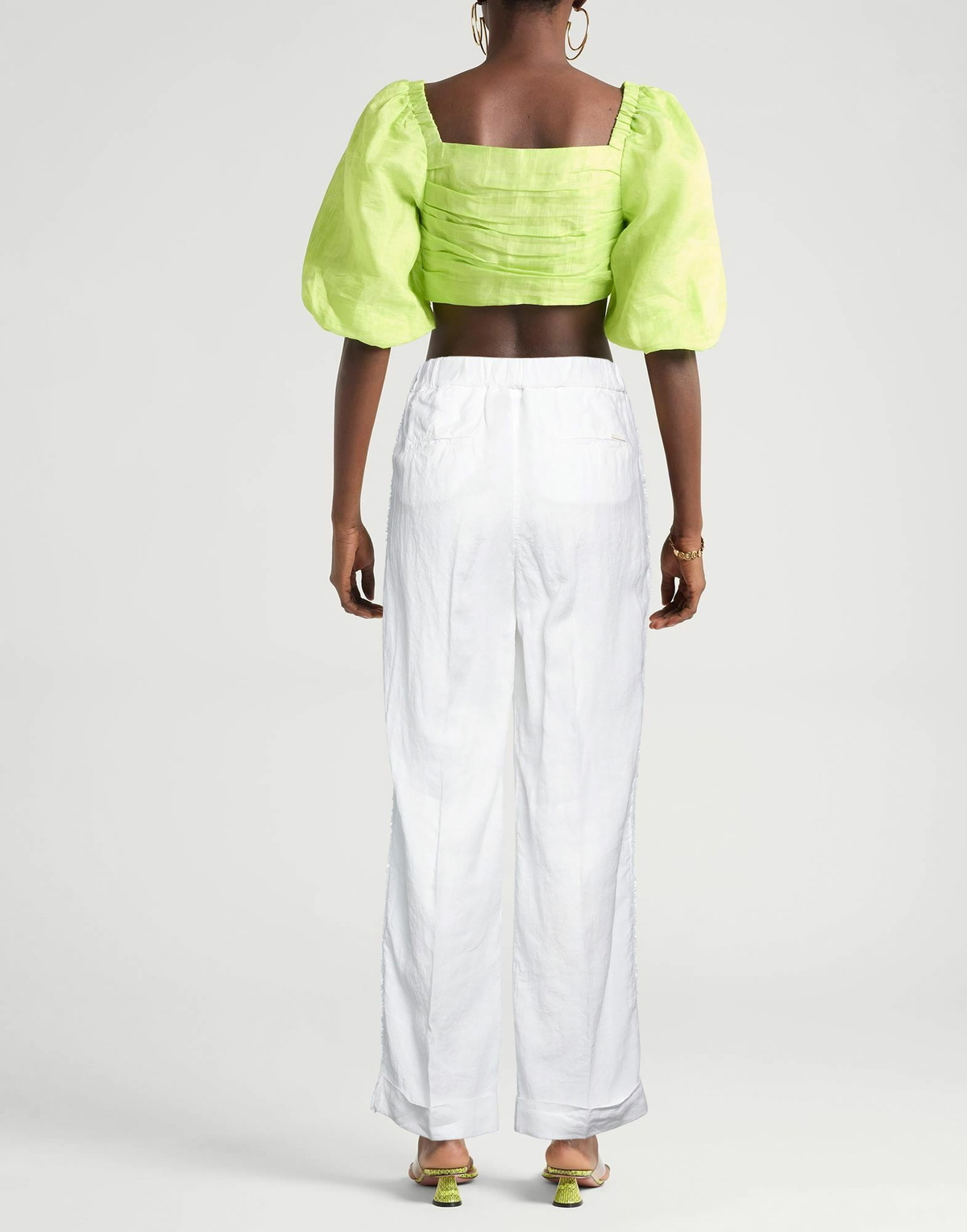 Peserico Womens Pants in White
