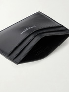 SAINT LAURENT - Logo-Print Leather Cardholder