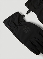 Compass Patch Gloves in Black