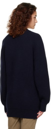 The Row Navy Novara Cardigan